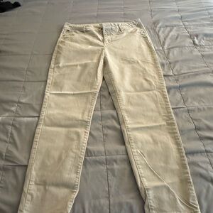 Women's Cream Jeans
